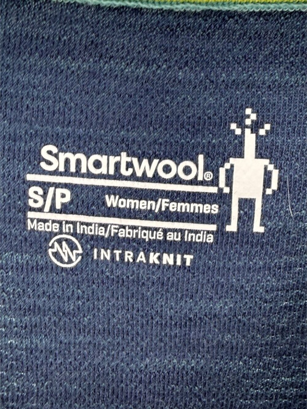 Smartwool Womens Intraknit Thermal Merino Base Layer Crew TEAL S - Picture 7 of 11
